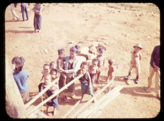 A group of highland children