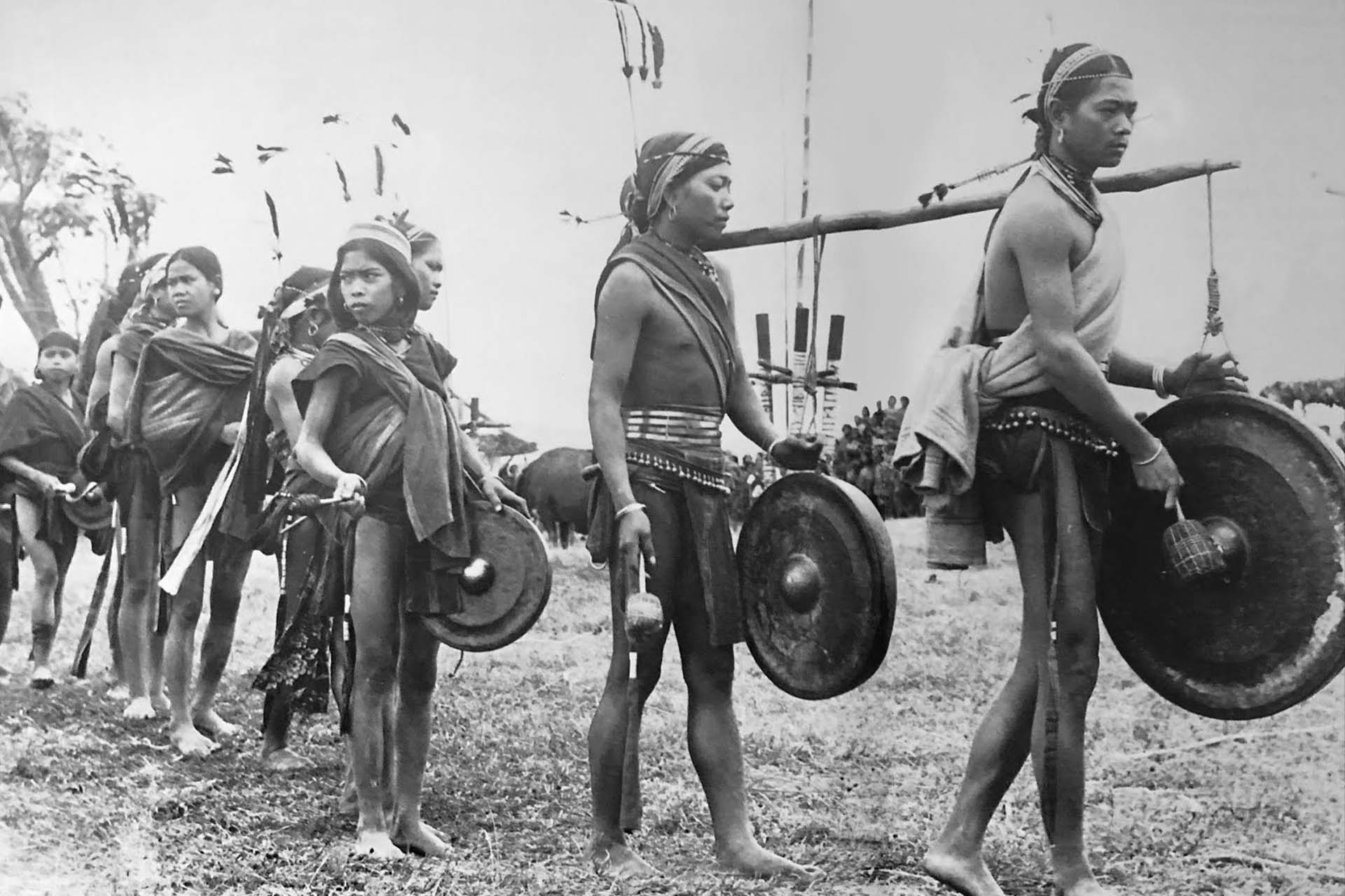 A scene of Jrai cultural life