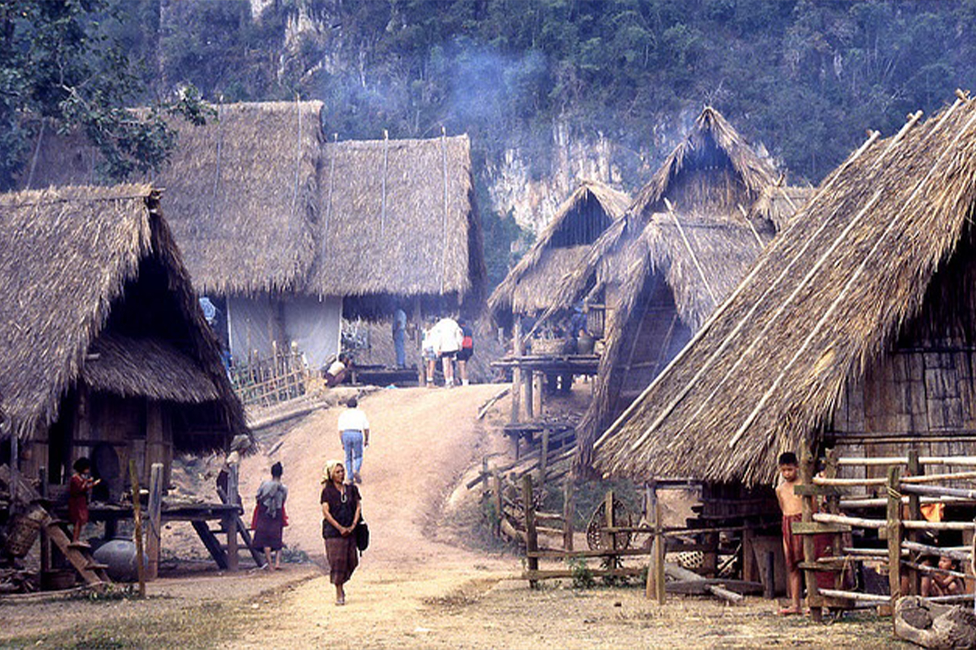 Village life in the highlands before the wars