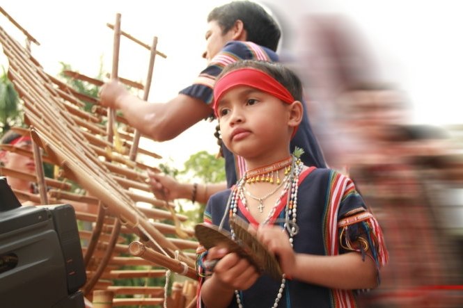 A Bahnar baby