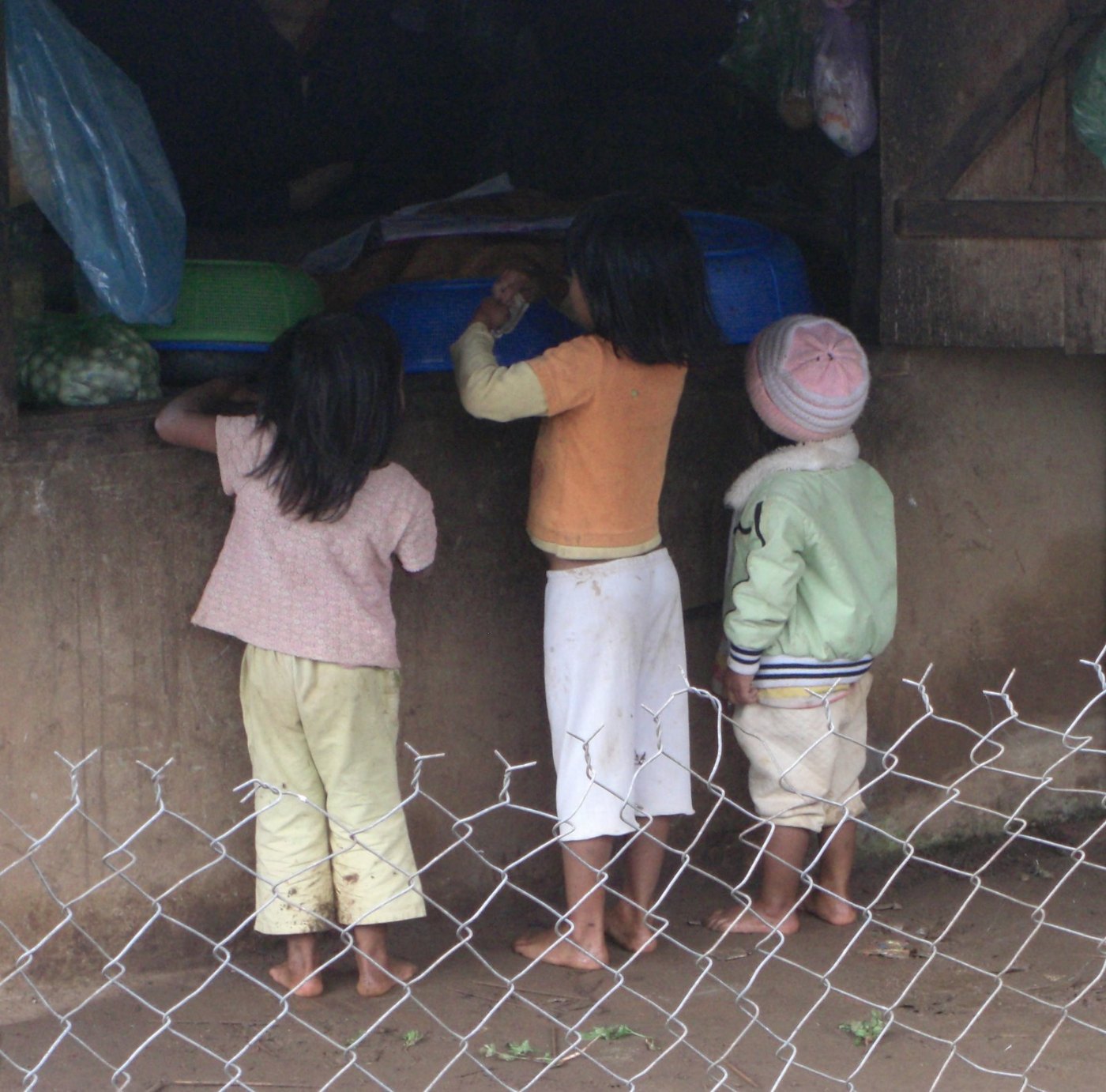 Koho children at Lang Dinh An