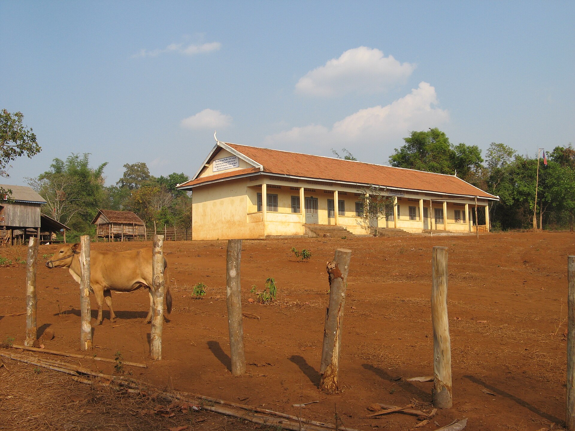 A village school in Ratanakiri