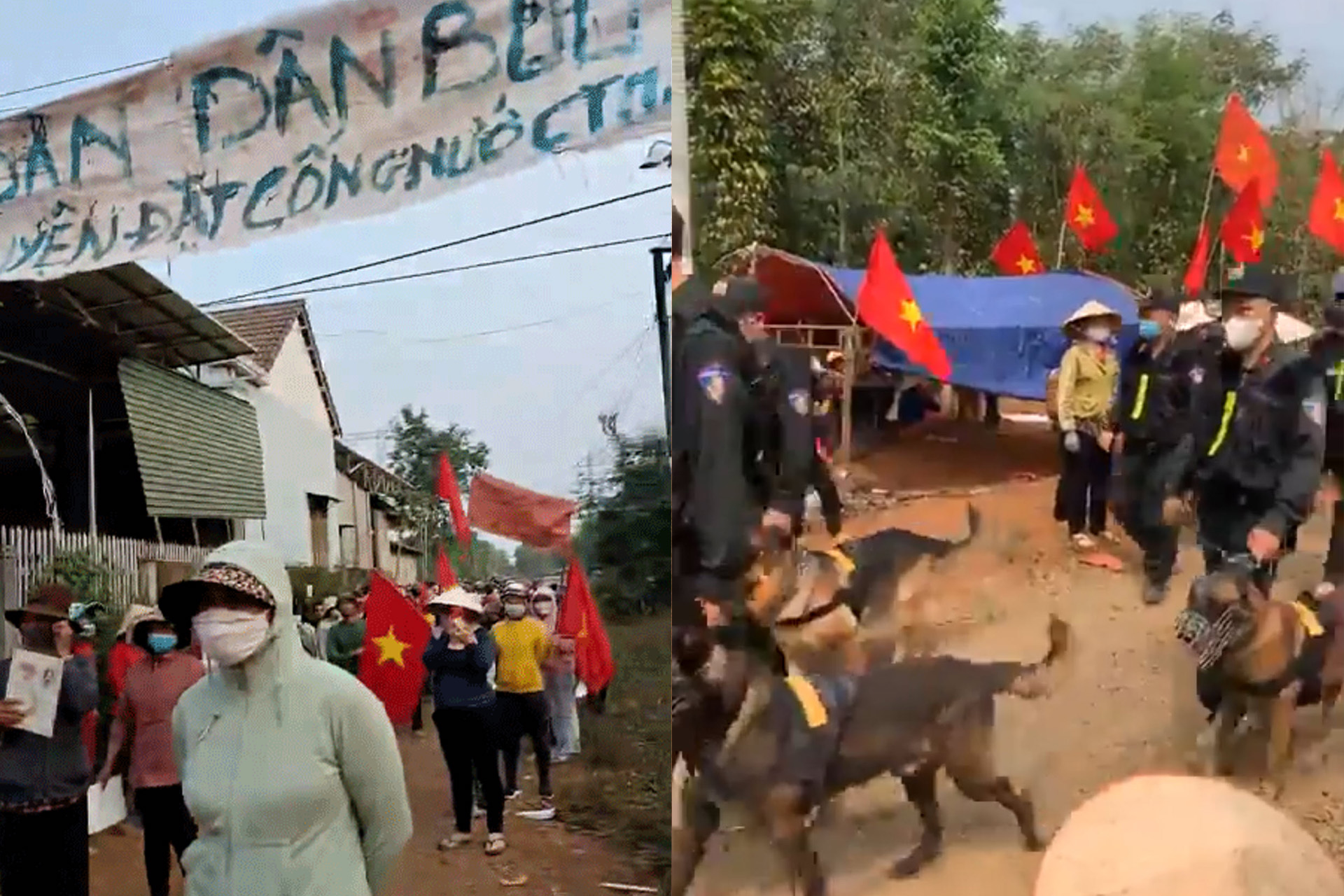 Dega People Brutally Bashed For Protesting Against The Vietnamese Waste And Wastewater Releasing System